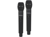 Ibiza Central Microfone S/ Fios 2 Canais UHF 863.9/864.9mhz DR20UHF-HH Ibiza Central Microfone S/ Fios 2 Canais UHF 863.9/864.9mhz DR20UHF-HH